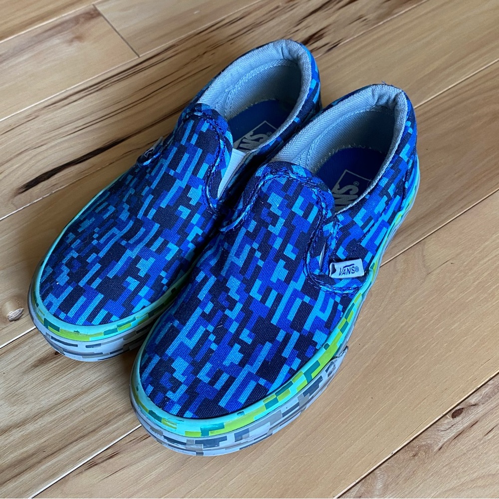 Vans size 13 kids Minecraft